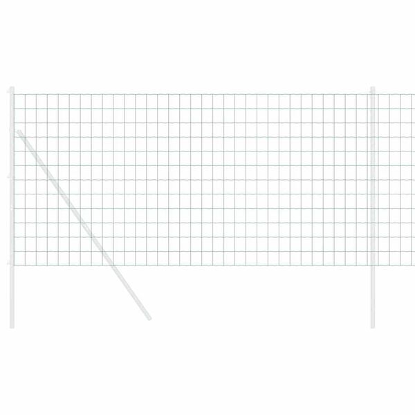 vidaXL Cerca Euro Verde 1,2 x 10 m Ferro revestido de PVC