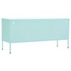 vidaXL Móvel de TV aço 105x35x50 cm verde-hortelã