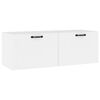 vidaXL Arm&aacute;rio parede 100x36,5x35 cm derivados de madeira branco