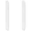 vidaXL Orelha de Cabeceira Branco 80 x 16 x 4 cm PVC