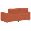 vidaXL Sof&aacute;-luvas 180x77x82 cm tecido corduroy laranja vermelho