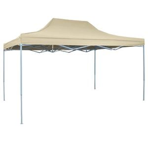 vidaXL Tenda pop-up dobr&aacute;vel 3x4,5 m branco nata