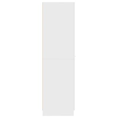 vidaXL Armário boticário 30x42,5x150 cm contraplacado branco