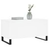 vidaXL Mesa de centro 90x44,5x45 cm derivados de madeira branco