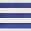 vidaXL Toldo retr&aacute;til autom&aacute;tico 3x2,5 m azul e branco