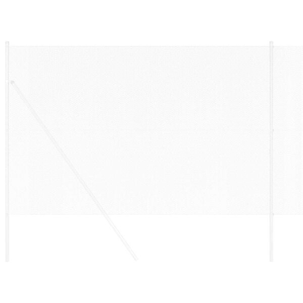 vidaXL Cerca Hexagonal Prateado 1,6 x 25 m A&ccedil;o galvanizado