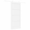 vidaXL Porta Deslizante Branco 86 x 198,5 cm