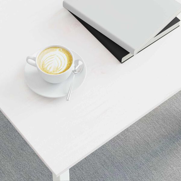 vidaXL Mesa de centro Branco 50 x 50 x 36 cm