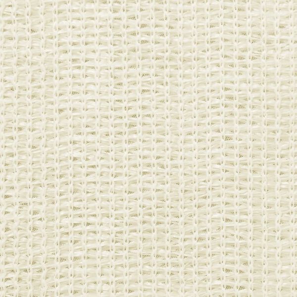 vidaXL Tela de varanda 90x500 cm PEAD cor creme