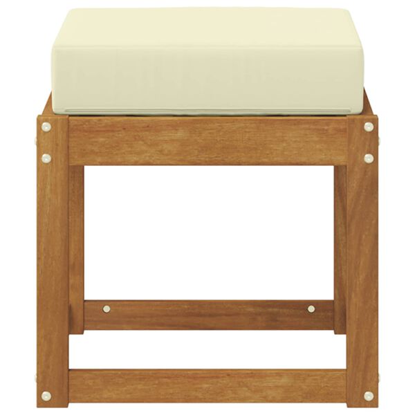 vidaXL Bancada de P&aacute;tio ao Ar Livre Madeira S&oacute;lida de Ac&aacute;cia Natural