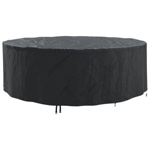 vidaXL Capa para M&oacute;veis 279 x 279 x 71 cm Tecido Oxford 420D Redondo