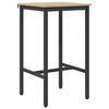 vidaXL Mesa de bar 52 x 52 x 110 cm Derivados de Madeira Retangular
