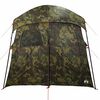 vidaXL Tenda para duche para 2 pessoas impermeável camuflagem