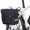 vidaXL Alforge para bicicleta imperme&aacute;vel 21 L preto