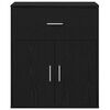 vidaXL Buffet Carvalho Preto 60 x 31 x 70 cm Madeira processada