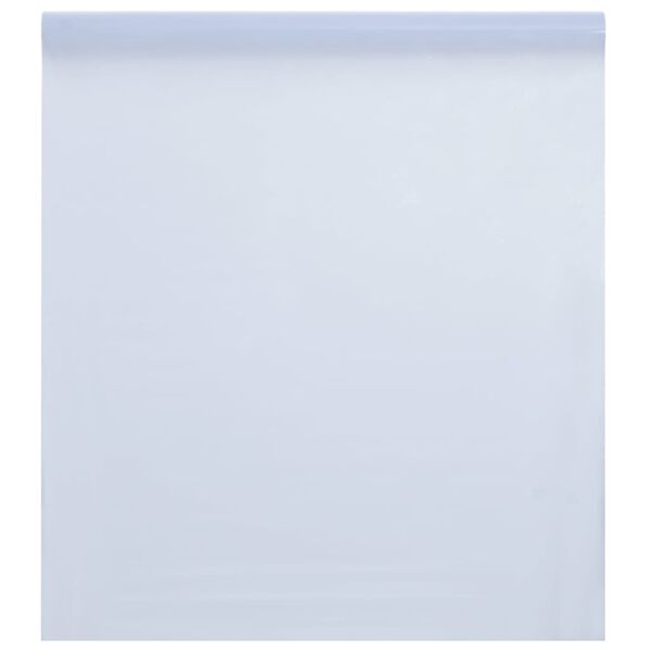 vidaXL Pel&iacute;cula janela est&aacute;tica 90x500cm PVC branco fosco