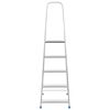 vidaXL Escada de alum&iacute;nio com 5 degraus 150 kg