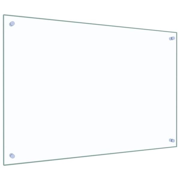 vidaXL Prote&ccedil;&atilde;o de Cozinha 2 pcs Transparente 90 x 60 cm