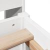 vidaXL Cama sem colch&atilde;o 135x190 cm madeira de pinho maci&ccedil;a branco