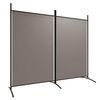 vidaXL Divis&oacute;ria/biombo com 2 pain&eacute;is 175x180 cm tecido antracite