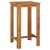 vidaXL Mesa de bar de jardim 60x60x105 cm madeira de ac&aacute;cia maci&ccedil;a