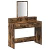 vidaXL Mesa de vestir Carvalho Defumado 100 x 41 x 140 cm