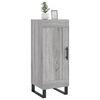 vidaXL Aparador 34,5x34x90 cm derivados de madeira sonoma cinzento