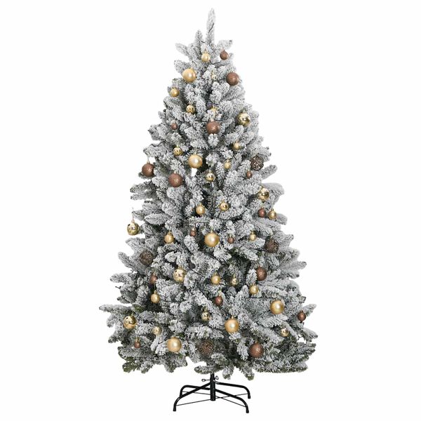 vidaXL &Aacute;rvore Natal artificial articulada c/ 300 luzes LED+bolas 300cm