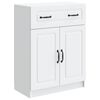 vidaXL Buffet Branco 66 x 34,5 x 87 cm Derivados de Madeira