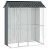 vidaXL Gaiola para P&aacute;ssaros Antracite 215 x 110 x 247 cm