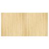 vidaXL Tapete retangular 100x200 cm bambu cor natural clara