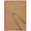 vidaXL Molduras para parede ou mesa 5 pcs 70x90 cm MDF vermelho