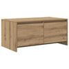 vidaXL Mesa de centro Carvalho Arttisan 90 x 50 x 41,5 cm