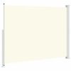 vidaXL Toldo lateral retr&aacute;til para p&aacute;tio 220x300 cm creme