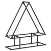 vidaXL Suporte para lenha 80x25x90 cm a&ccedil;o laminado a frio antracite