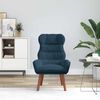 vidaXL poltrona Azul 69 x 74 x 93 cm Veludo