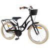 vidaXL Bicicleta Infantil 24 Polegadas para 8-12 anos Preto