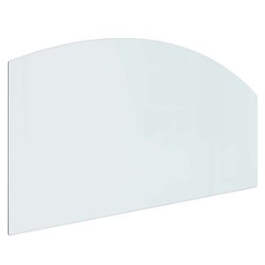 vidaXL Placa de Vidro para Lareira Transparente 120 x 60 cm Vidro