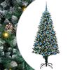 vidaXL Árvore de Natal Artificial Verde 180 cm PVC, Aço e Plástico
