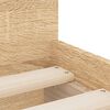 vidaXL Estrutura de cama com gavetas 90x200 cm carvalho sonoma