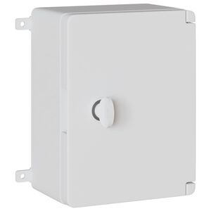 vidaXL Arm&aacute;rio de Controle Cinzeto 25 x 13 x 24 cm Pl&aacute;stico ABS