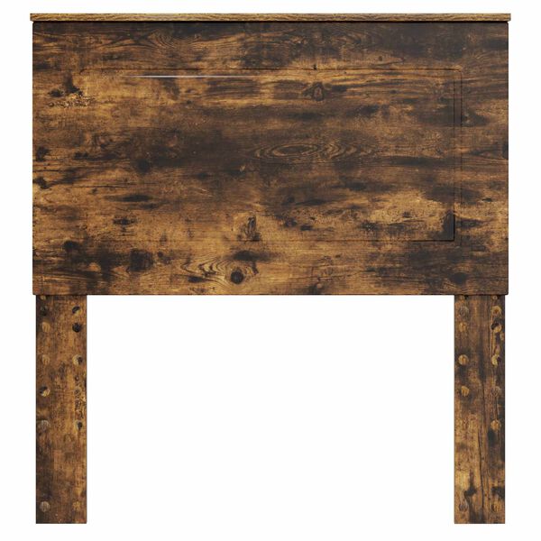 vidaXL Cabeceira Carvalho Fumado Madeira engenheirada