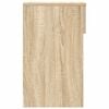 vidaXL Mesas de cabeceira com gaveta 2 pcs 20x36x60 cm carvalho sonoma