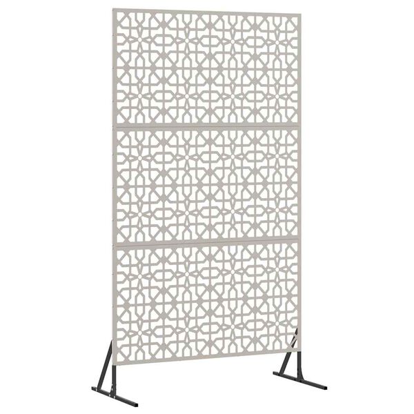 vidaXL Protetor de Privacidade Cinzeto 100 x 50 x 180 cm