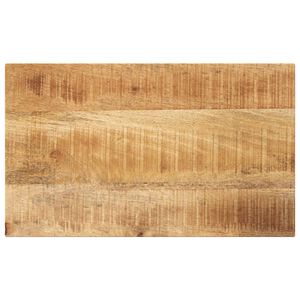 vidaXL Tampo de mesa retangular 40x20x2,5 cm mangueira &aacute;spera maci&ccedil;a