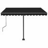 vidaXL Toldo autom&aacute;tico independente 350x250 cm antracite