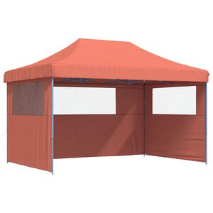 vidaXL Tenda de Festa Terracota 292 x 440 x 315 cm Tecido Oxford