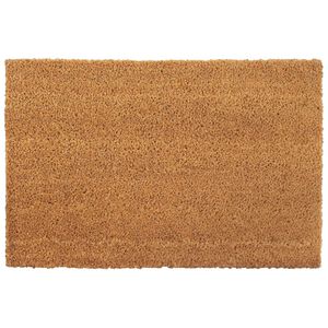 vidaXL Tapete de porta 40x60 cm fibra de coco tufada natural