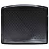 vidaXL Tapete de Porta-Malas Preto Borracha