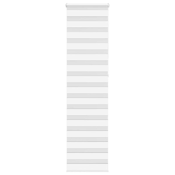 vidaXL Cortina de zebra 60x230 cm largura do tecido 55,9 cm poli&eacute;ster